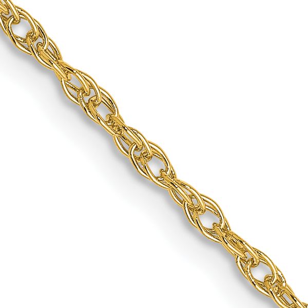 Leslie's 18K 20 inch 1.3mm Baby Rope with Lobster Clasp Chain