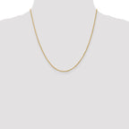 Leslie's 18K 20 inch 1.3mm Baby Rope with Lobster Clasp Chain - Image 4