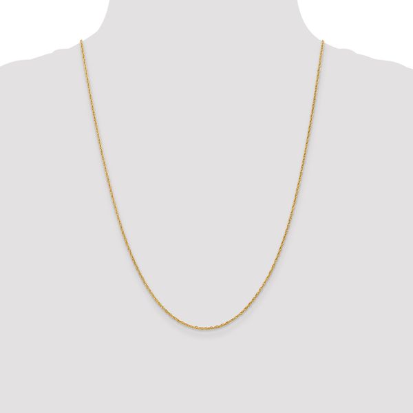 Leslie's 18K 24 inch 1.3mm Baby Rope with Lobster Clasp Chain - Image 4