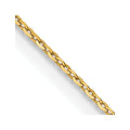 18K Leslie's 1.15mm D/C Cable Chain