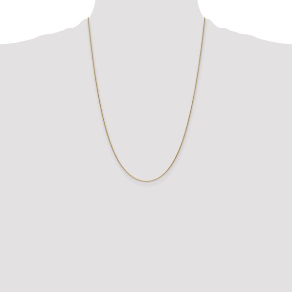 18K Leslie's 1.15mm D/C Cable Chain - Image 4