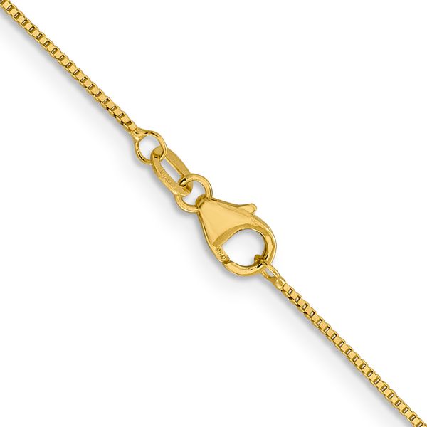 Leslie's 18K 16 inch .7mm Box with Lobster Clasp Chain - Image 3