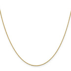 Leslie's 18K 18 inch .7mm Box with Lobster Clasp Chain - Image 2