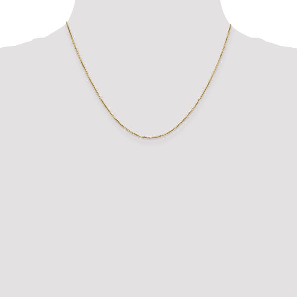 Leslie's 18K 18 inch .7mm Box with Lobster Clasp Chain - Image 4