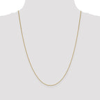 Leslie's 18K 24 inch .7mm Box with Lobster Clasp Chain - Image 4