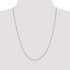 Leslie's 18K 24 inch .9mm Box with Lobster Clasp Chain - Image 4