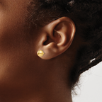 Leslie's 14K Polished 7mm Ball Post Earrings - Image 3