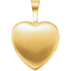 Enamel Roses & Cross Heart Locket - Image 3