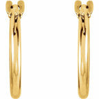 Youth Hoop Earrings - Image 2