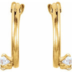 Youth Accented Hoop Earrings - Image 2