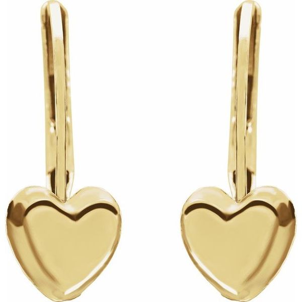 Youth Heart Earrings - Image 2