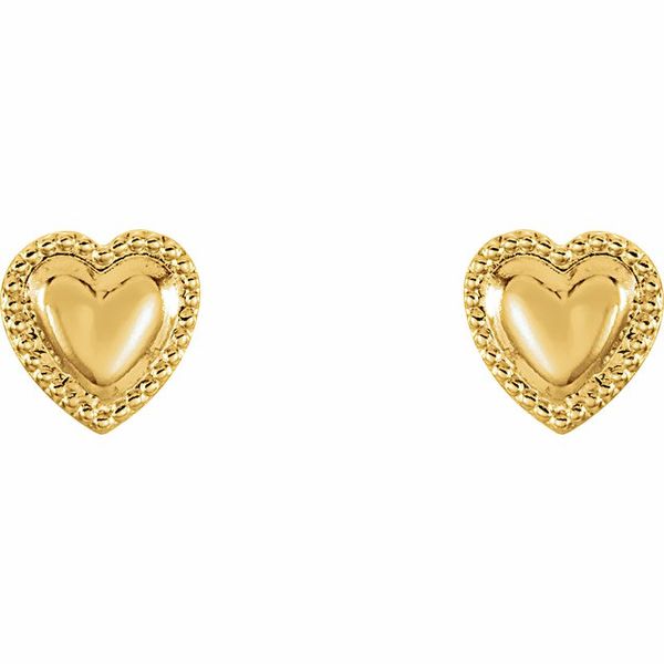 Youth Heart Earrings - Image 2