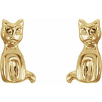 Youth Cat Earrings - Image 2