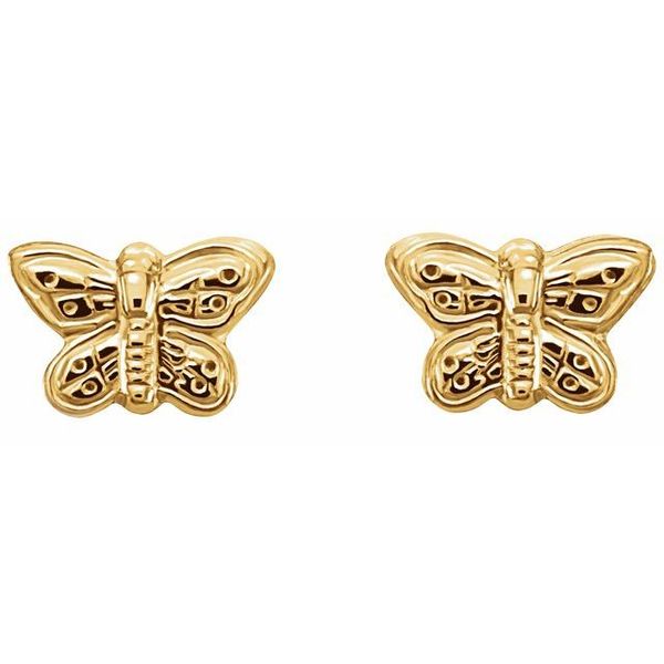 Youth Butterfly Earrings - Image 2