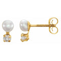 Youth Accented Pearl Earrings
