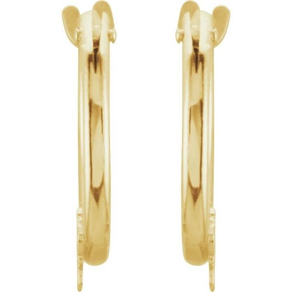 Youth Star Hoop Earrings - Image 2