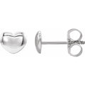 Youth Puffed Heart Earrings