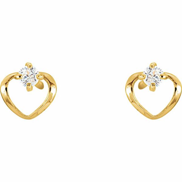 Youth Heart Earrings - Image 2