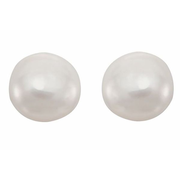 Youth Pearl Stud Earrings - Image 2