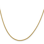 Leslie's 14K 1mm D/C Quadra Wheat Chain - Image 2