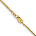 Leslie's 14K 1mm D/C Quadra Wheat Chain - Image 3