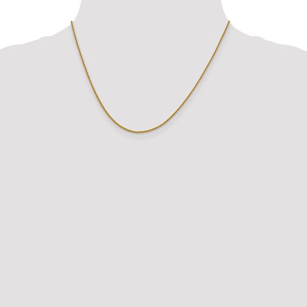 Leslie's 14K 1mm D/C Quadra Wheat Chain - Image 4