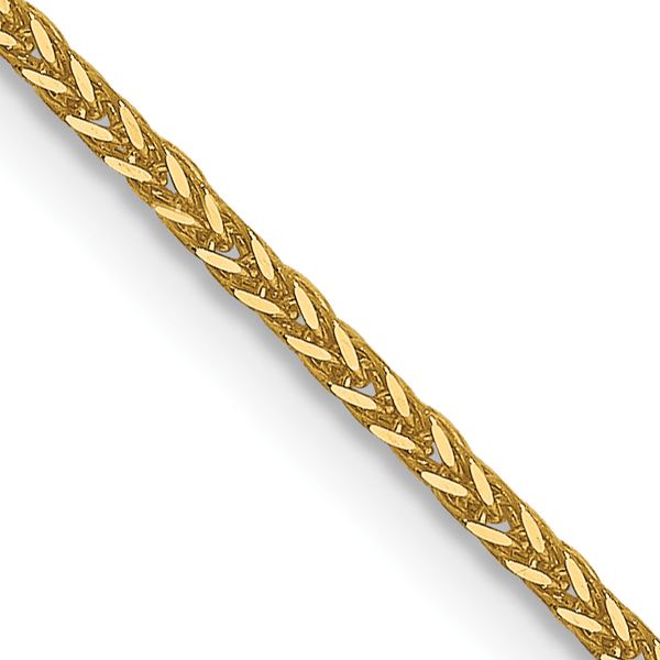 Leslie's 14K 1mm D/C Quadra Wheat Chain