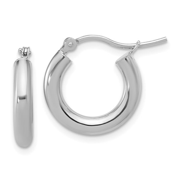Leslie's 14K White Gold Earrings