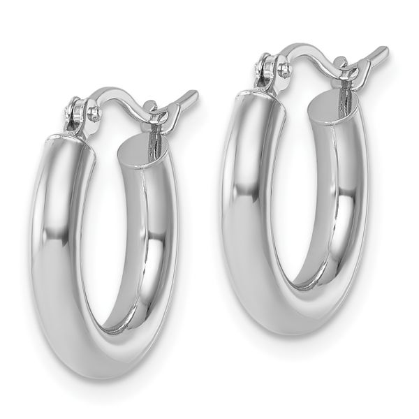 Leslie's 14K White Gold Earrings - Image 2