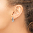 Leslie's 14K White Gold Earrings - Image 4