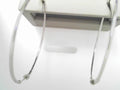 Gabriel NY 14K White Gold 50mm Round Classic Hoop Earrings