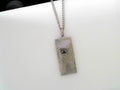 Damascus Steel Pendant with 24" chain