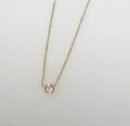 Audrey14k Diamond Pendant