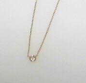 Audrey14k Diamond Pendant