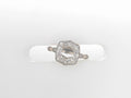 Diamond Semi Mount Ring .33ct 14K White Gold