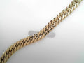 14ky  Polished Mens Bracelet <br>8"