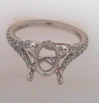 14kwg .72 ctw Diamond Mounting