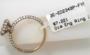 Diamond Ring 2.0ct 14K Yellow Gold