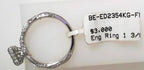 Diamond Ring 1 3/8ct 14K White Gold