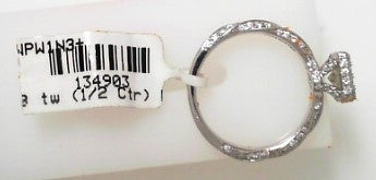 Diamond Ring 1 3/8ct 14K White Gold
