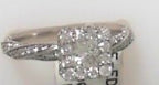 Diamond Ring 1 3/8ct 14K White Gold