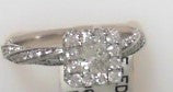 Diamond Ring 1 3/8ct 14K White Gold