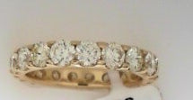 14k Eternity Band 2.71ctw
