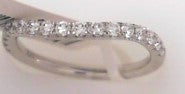 Diamond Wedding Bands  -  Women'