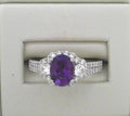 14kw.91dtw Sz 6.5 Amethyst ring