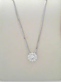 Diamond Pendant .50ct 14K White Gold