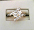 14ky 1.00 ctw Diamond Ring Sz 6