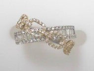 14kTwo- Tone 1.31ctw Diamond Ring