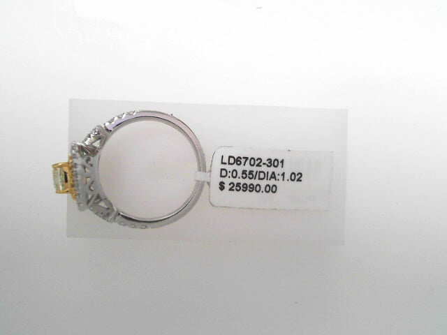 Platinum D : O.55 Dia 1.02 Diamond RIng