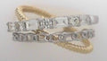 14k Two-Tone .84 ctw Diamond Ring